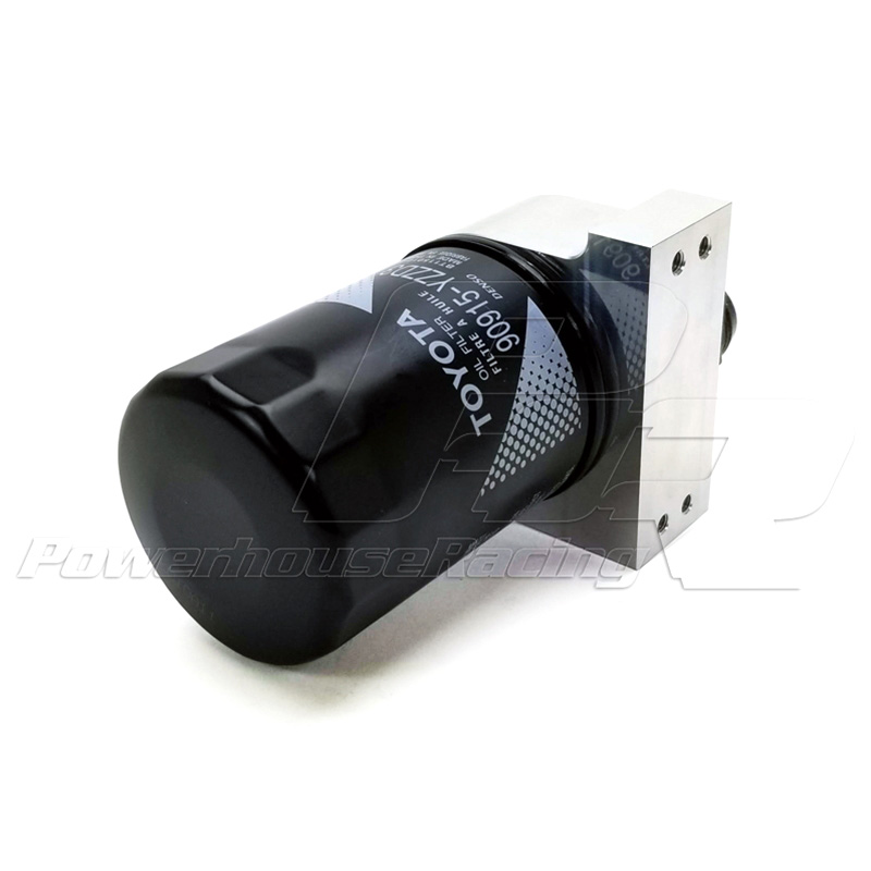 PHR Billet Oil Filter Mount, 12ORB Ports